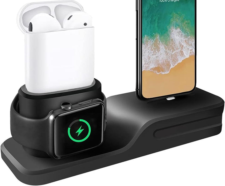 Silicone 3 in 1 Charging Stand