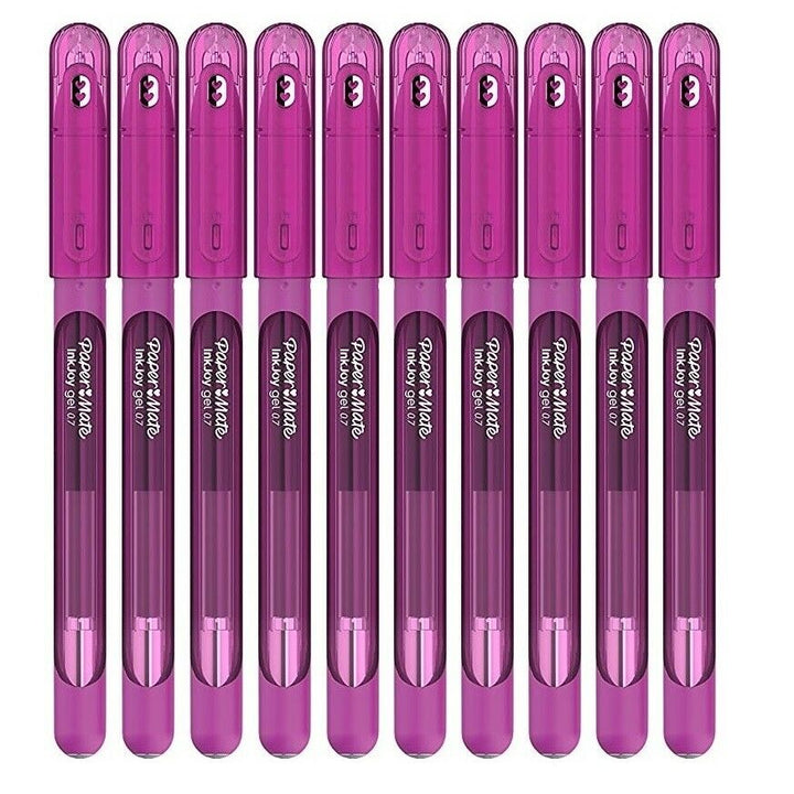 10 Paper Mate InkJoy 0.7mm Gel Pens