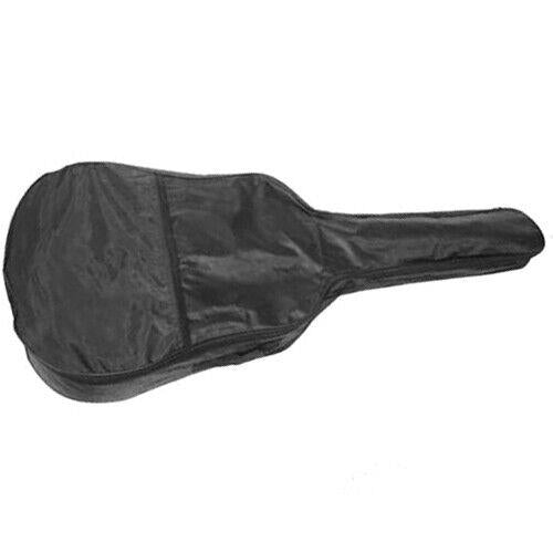 Black Soft Padded 3/4 Size Guitar Case & Strap