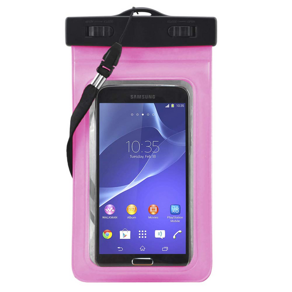 Pink Waterproof Protective Case