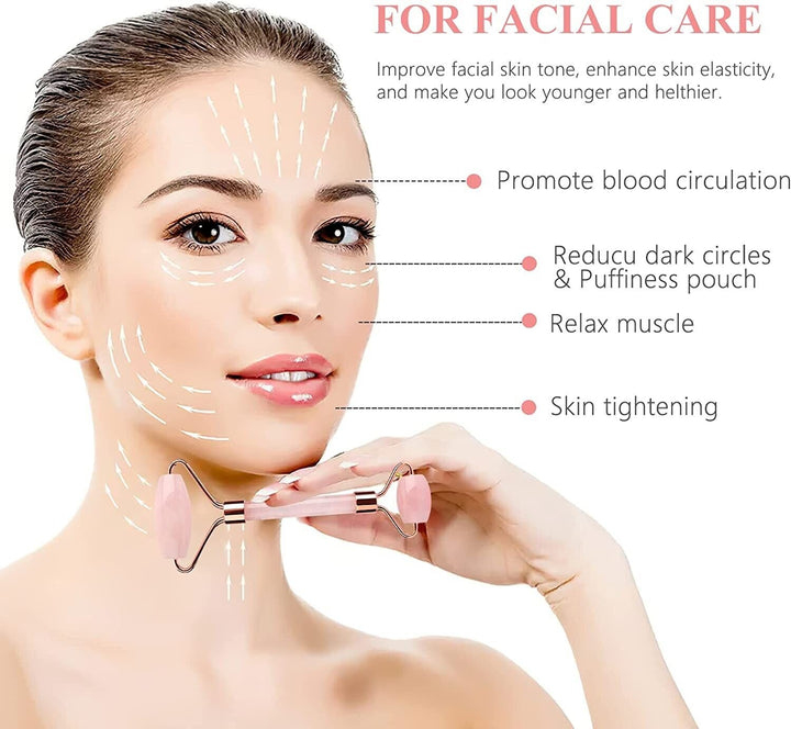 Jade Facial Massage Roller Tool