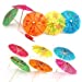 24 Mixed Paper Cocktail Umbrella Sticks