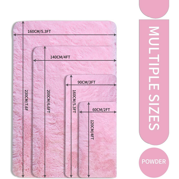 Pink Shaggy Rugs