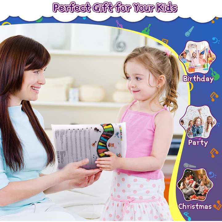 Giant Pink Piano Play Mat