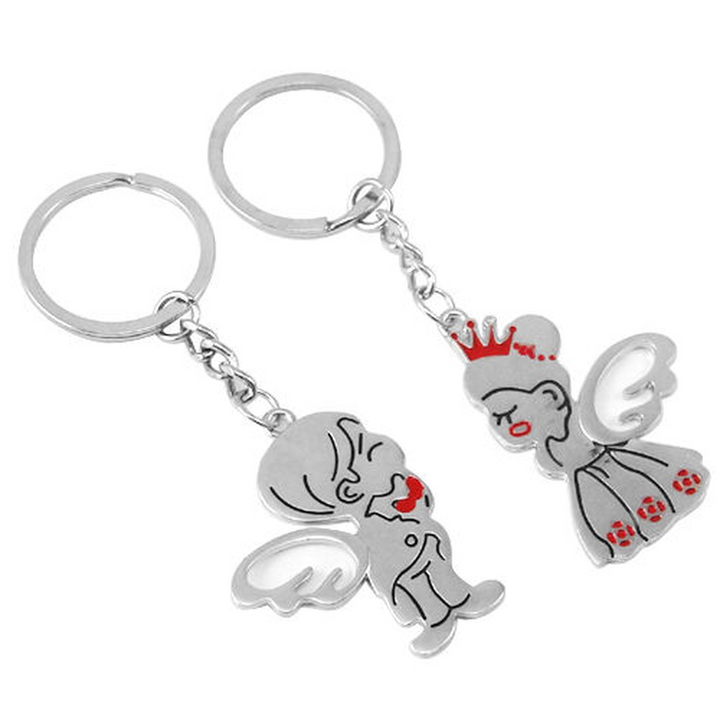 Angel Kiss Keyring Set