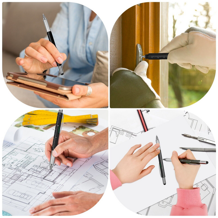 6 in 1 Multi Tool Stylus Pen