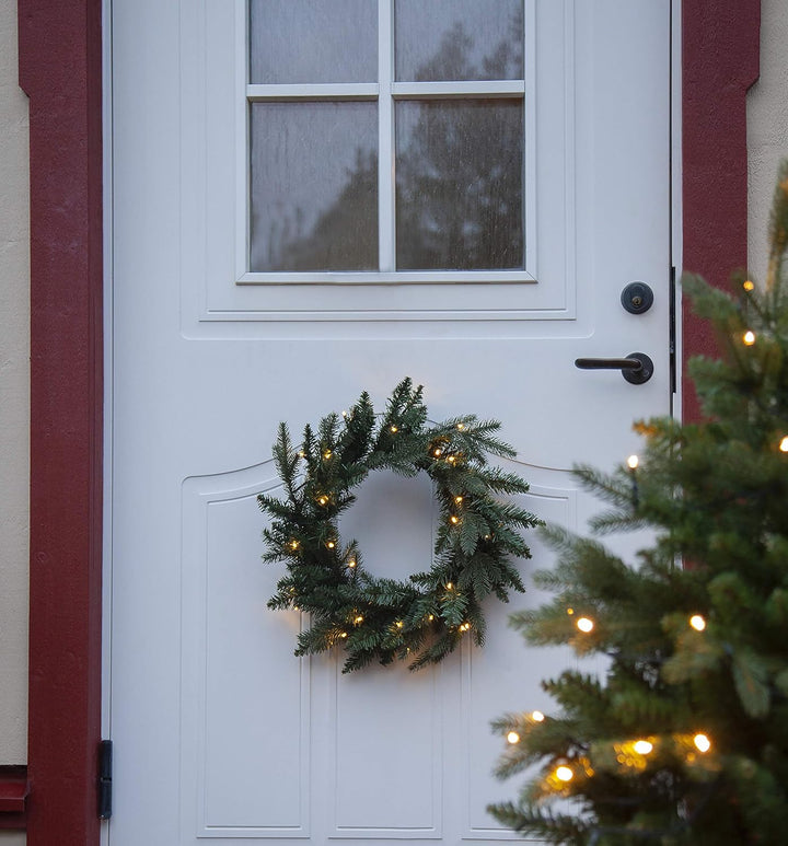 Outdoor 45cm LED Christmas Wreath