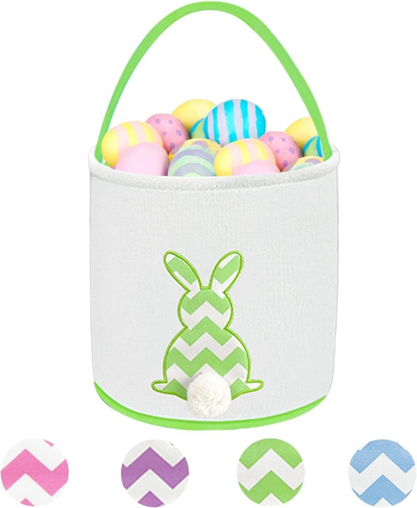 Green Easter Egg Hunt Bag