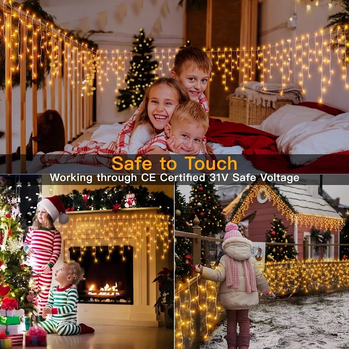 Ollny 306 Multicoloured Xmas String Lights