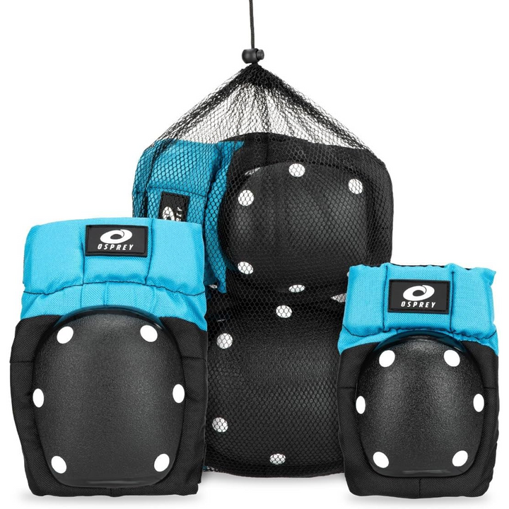 Osprey Blue Knee and Elbow Pad Set