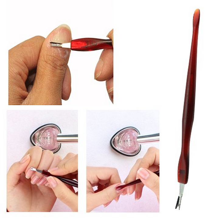10 Cuticle Nail Pusher Cutters