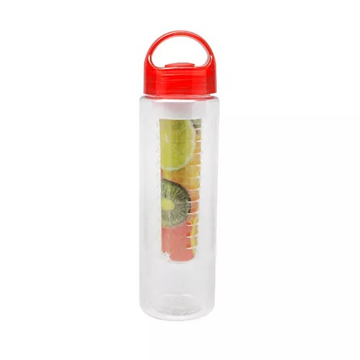 Red 800ml Fruit Infuser Water Bottle