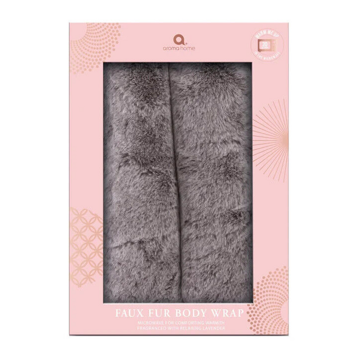 Aroma Home Faux Fur Body Wrap