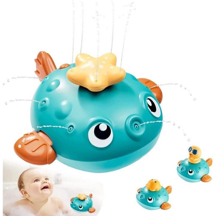 Duck Bath Toy Puffa Fish