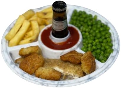 Beer Bottle Snack Plate Set