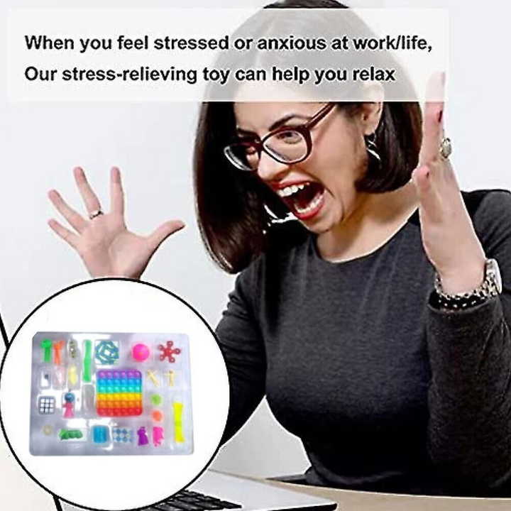 Blue Kids Christmas Advent Calendar