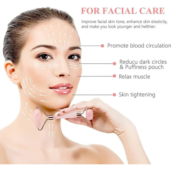 Jade Facial Massage Roller Tool