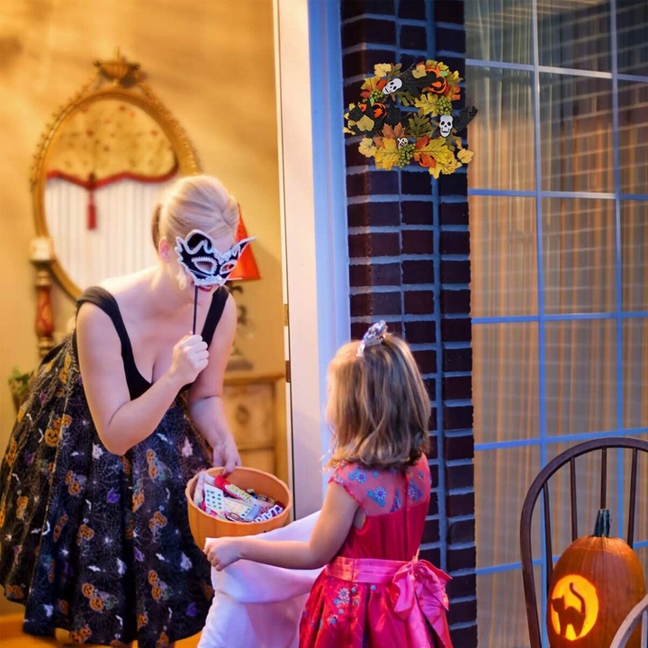 Halloween Door Wreath