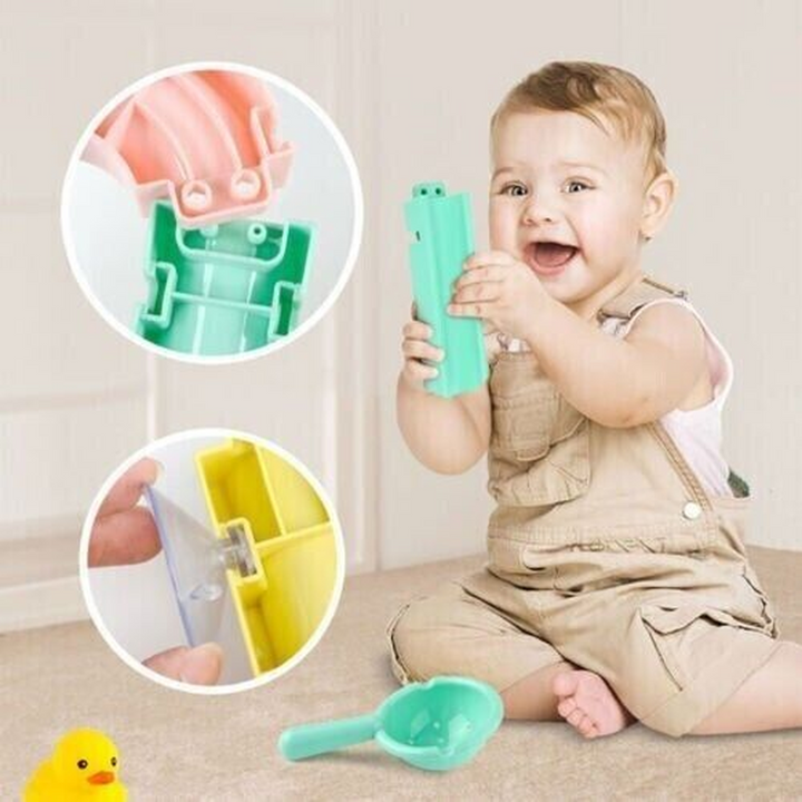 Children's 66 Piece Duck Run Bath Toy