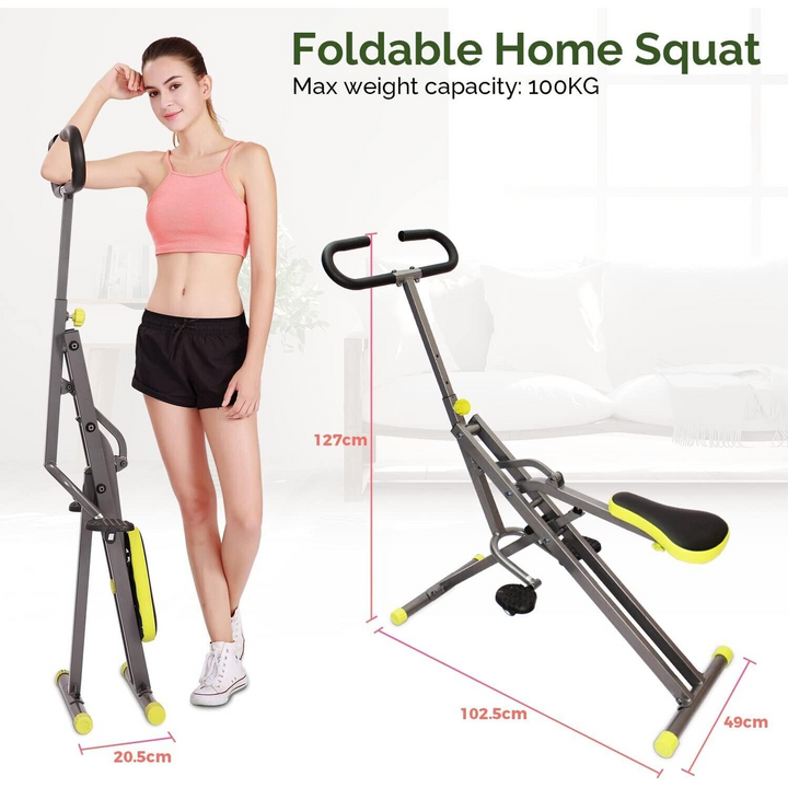 Upright Rower Exercise Machine