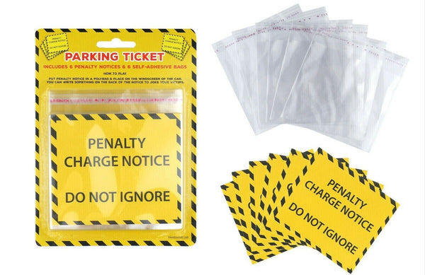 6 Prank Parking Tickets