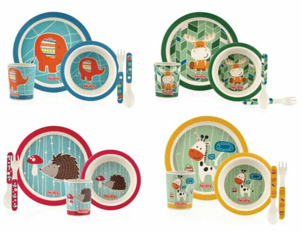 Nuby Kids Plate & Bowl Sets