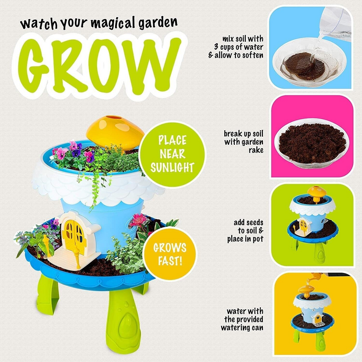 Magical Cottage Kids Garden Play Set