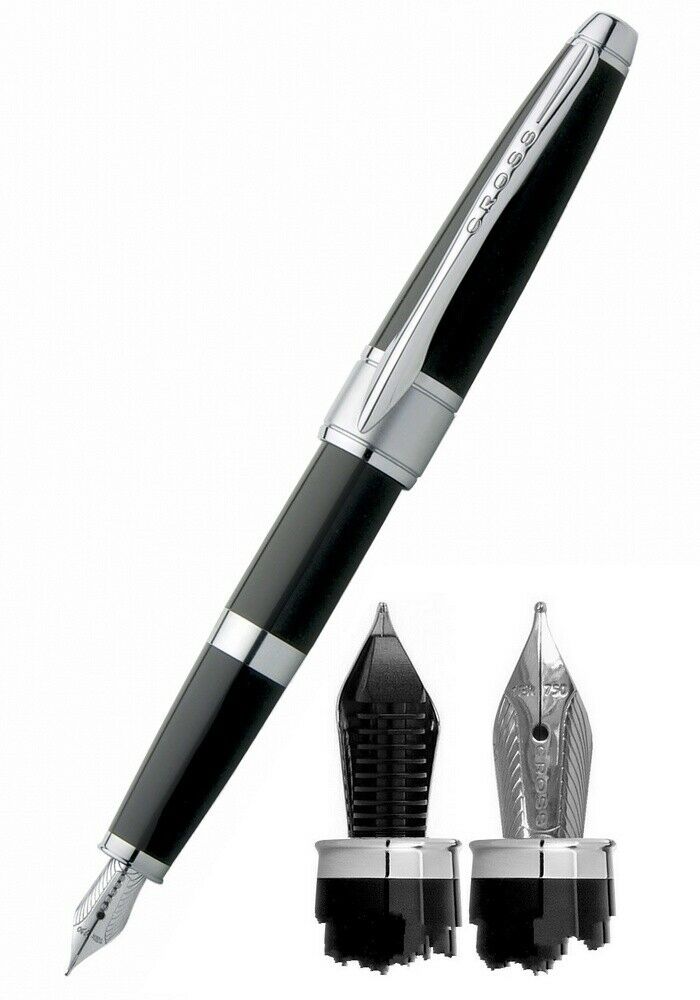 Cross Apogee Black Fountain Pen