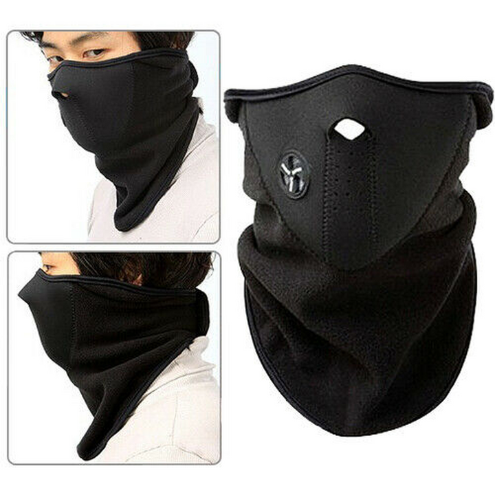 Black Face & Neck Ski Mask