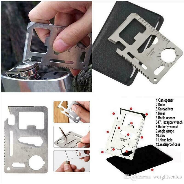 11 in 1 Survival Camping Tool