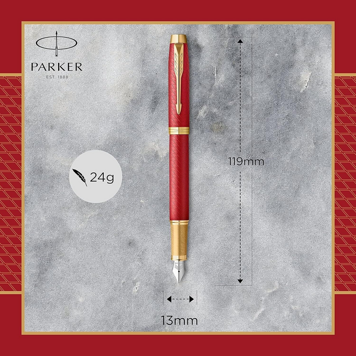 Parker IM Red Fountain Pen