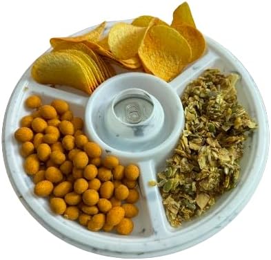 Beer Bottle Snack Plate Set