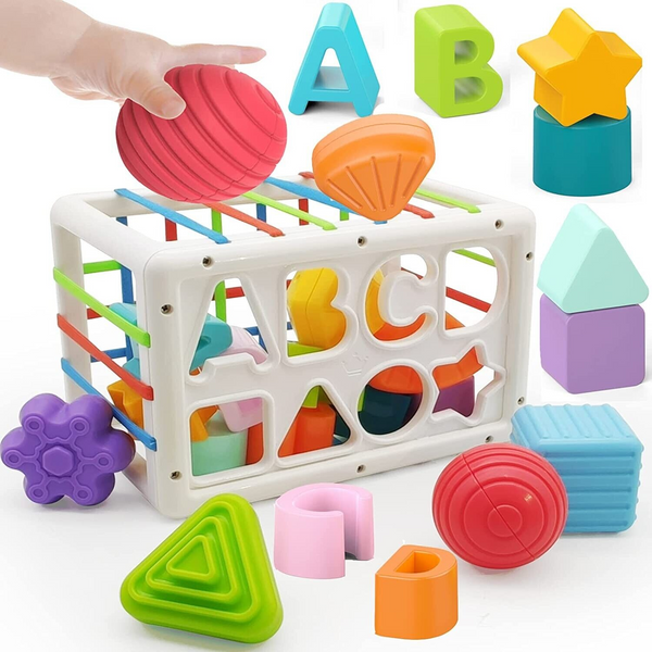 Baby Sensory 6-18 Month Shape Sorting Activity Toy