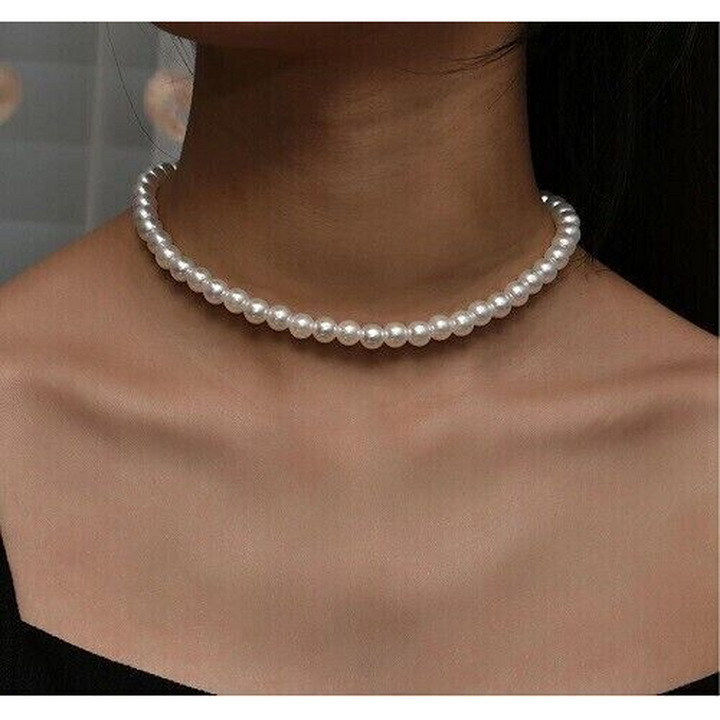 Faux Pearl Necklace