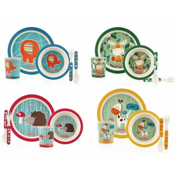 Nuby Kids Plate & Bowl Sets