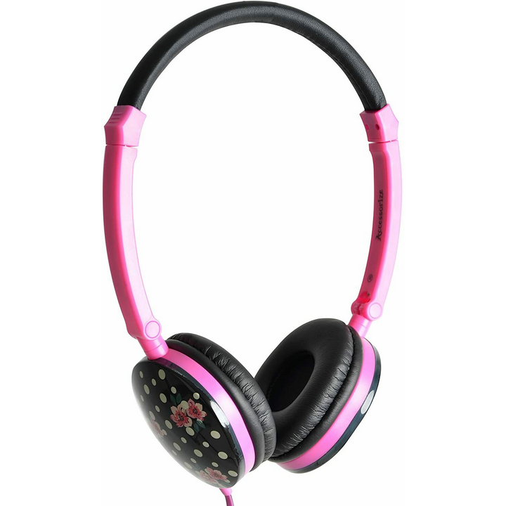 Accessorize Floral Polka Dot Headphones
