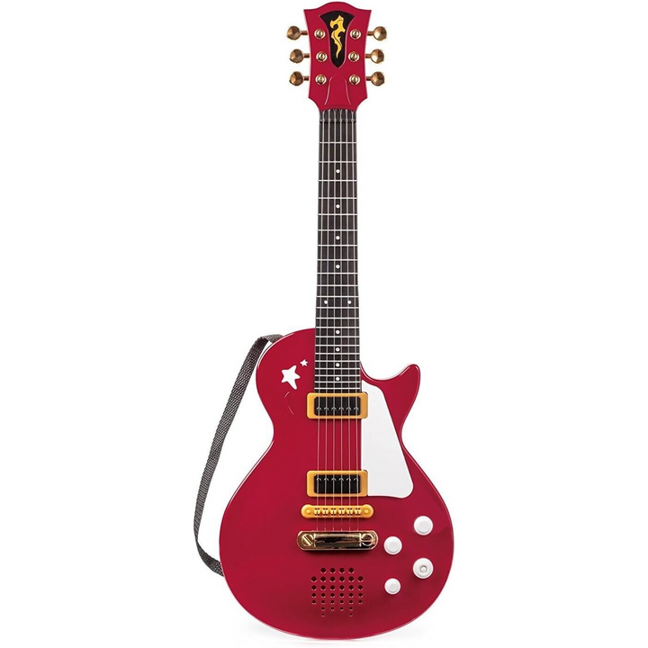 Red Kids Rock Guitar Toy
