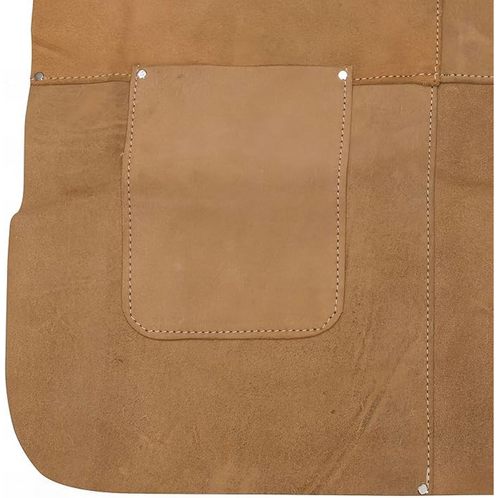Silverline Heavy Duty Leather Workwear Apron