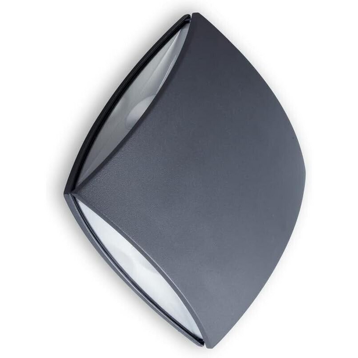 Lutec LED 4000K Wall Light Grey