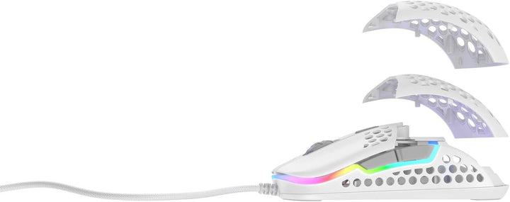 Cherry White XTRFY M42 RGB Wired Computer Mouse 
