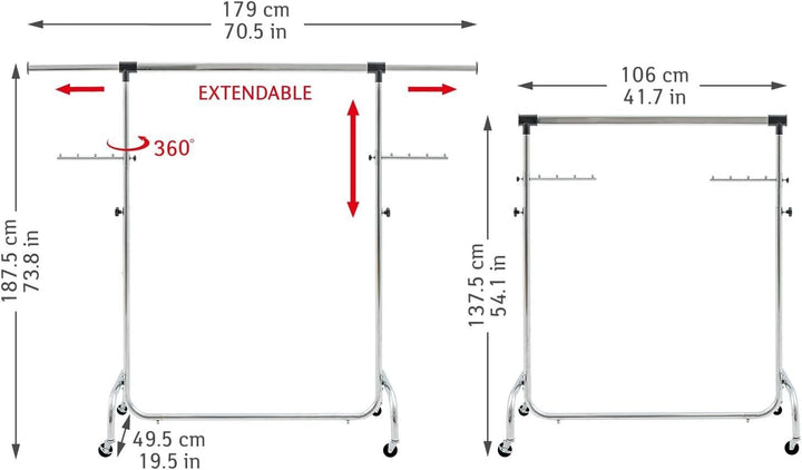 Tatkraft Falcon Clothes Rail