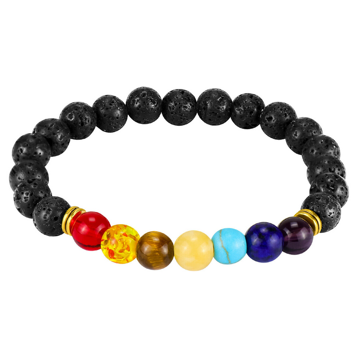 Chakra Healing Stone Crystal Bracelet