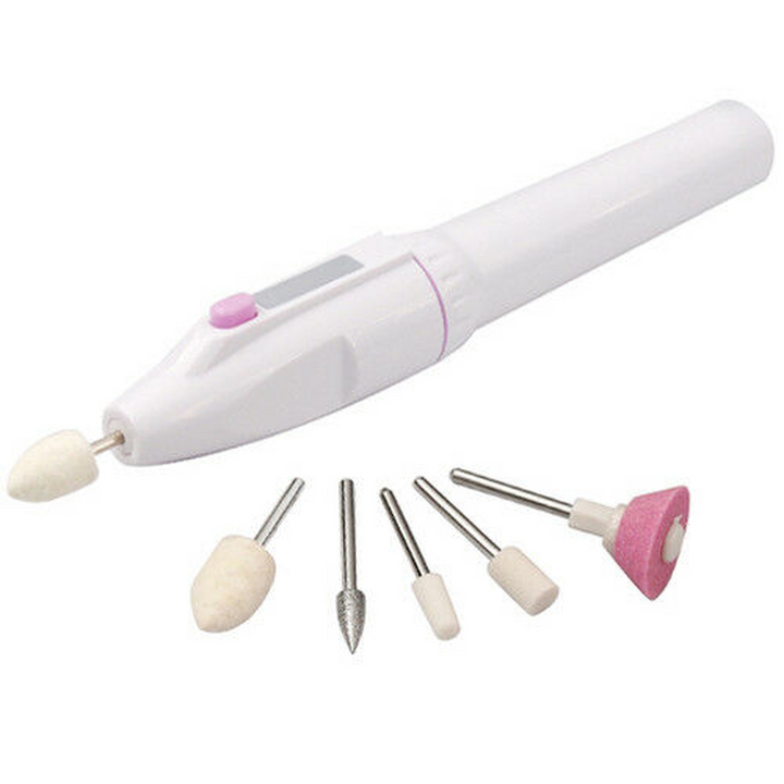 5 Bit Electric Manicure Pedicure Drill Kit
