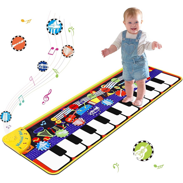 Giant Piano Play Mat Harp
