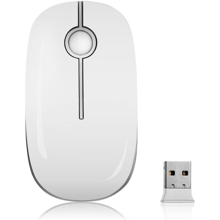 Jelly Comb Wireless Mouse White