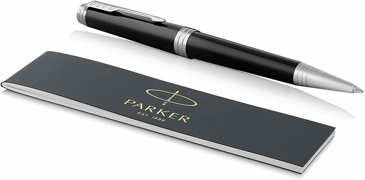 Parker Premier Deep Black Lacquer Ballpoint Pen