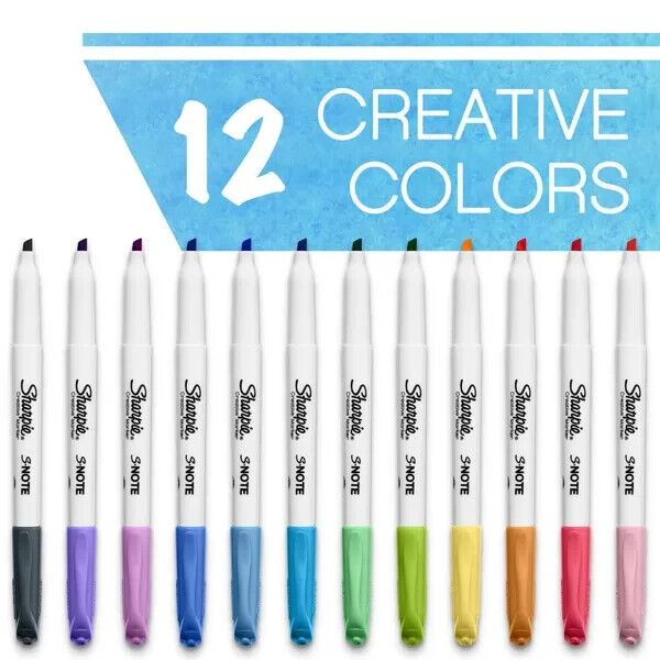 20 Sharpie S Note Marker Pens