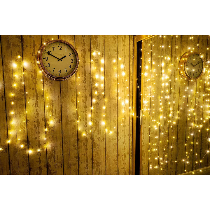 Outdoor 20M Solar 200 LED Strip Lights