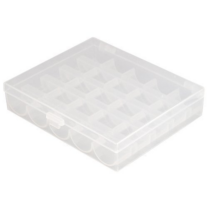 25 Clear Compartment Bobbin Thread Holder Box | Seller Vision