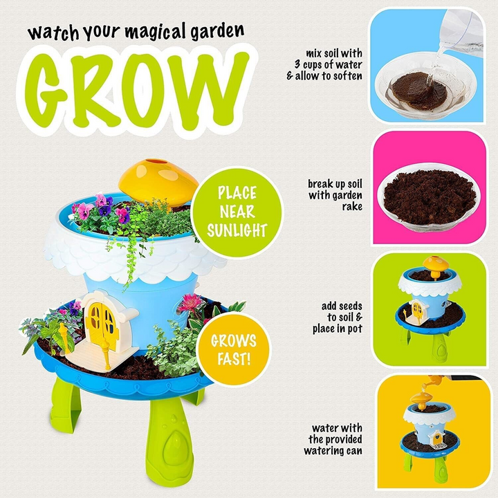 Magical Cottage Kids Garden Play Set